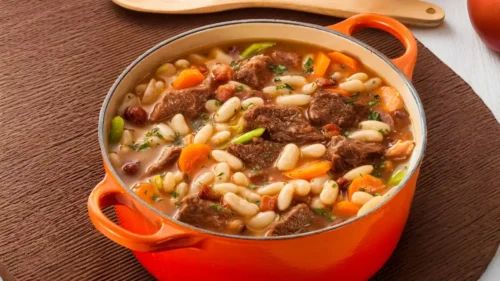 Cassoulet de Feijão-Branco com Pé