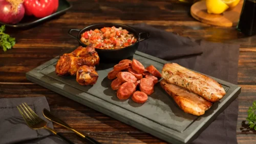 Churrasco completo na airfryer
