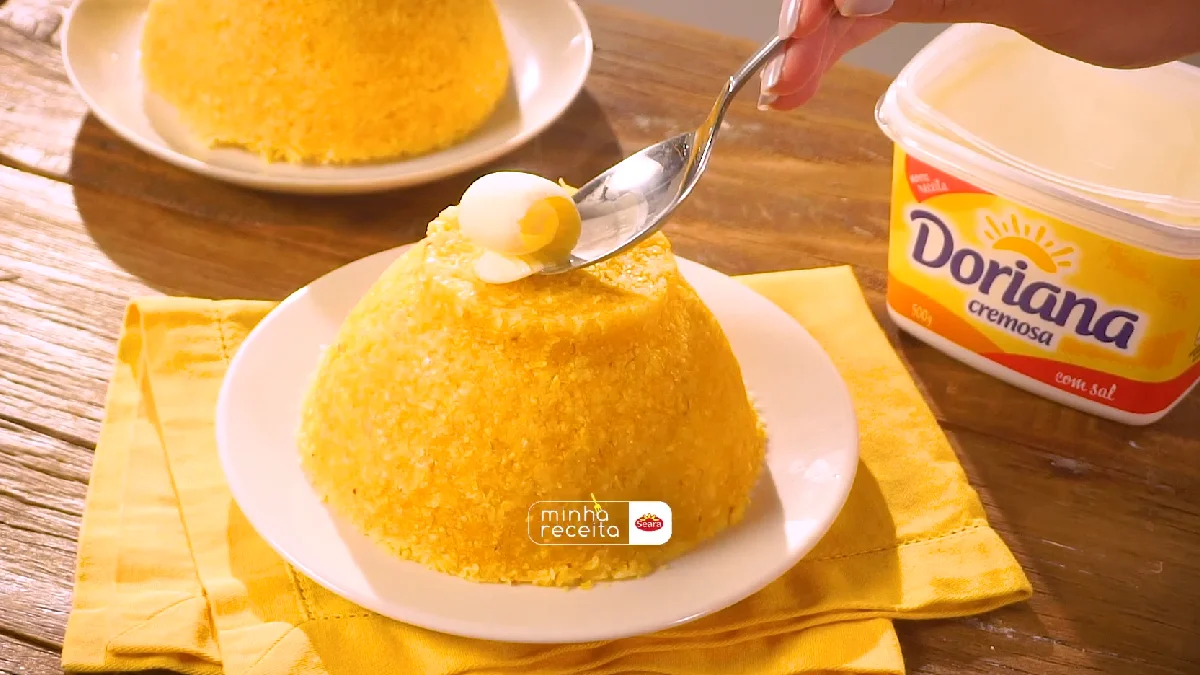 Essa é a melhor receita de cuscuz de microondas que já comi na minha vida e uma dica fez toda diferença