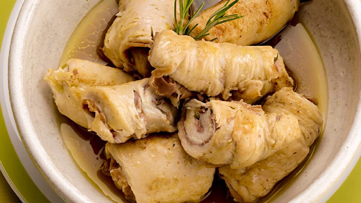 Filé de Frango Enrolado com Presunto Cru