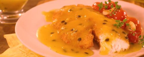 Filé de Peixe Empanado