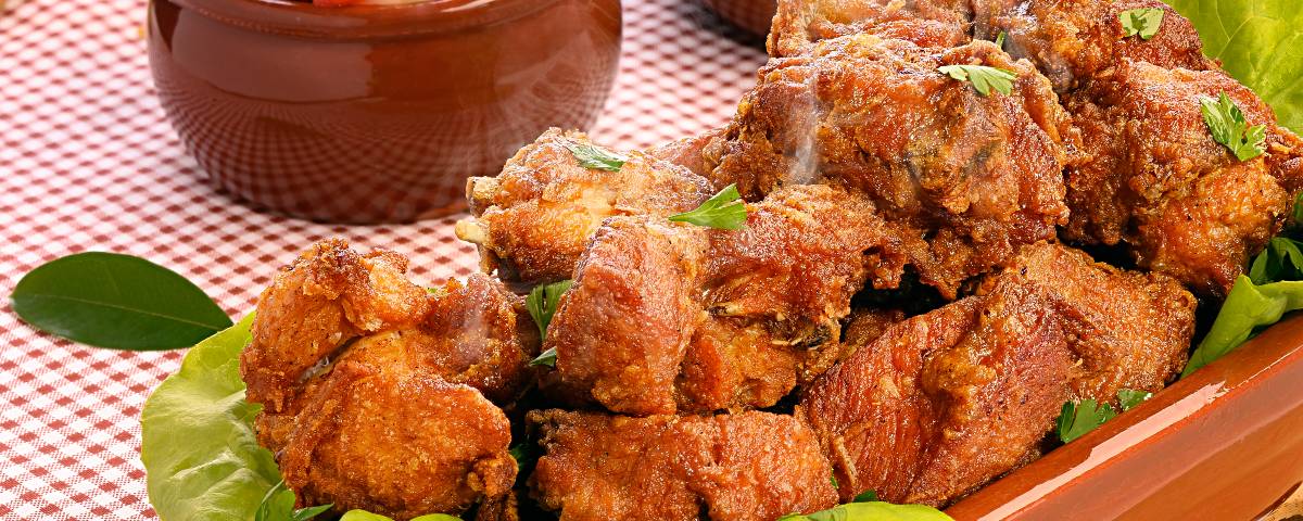 Frango à Passarinho Frito