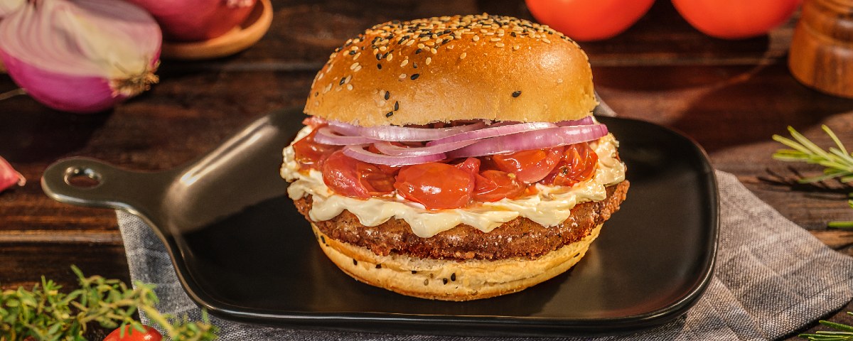 Hambúrguer na airfryer