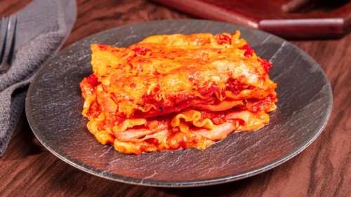 Lasanha de Mortadela Italiana