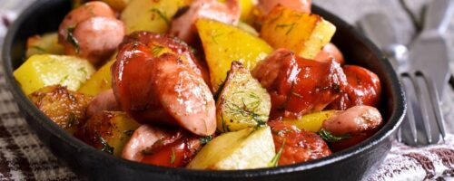 Linguiça no Forno