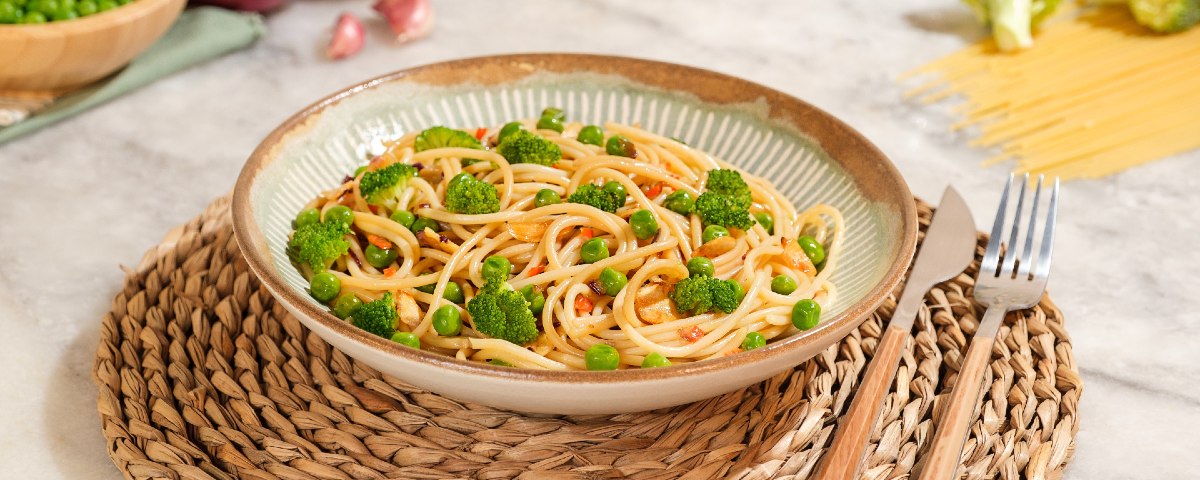 Macarrão na chapa