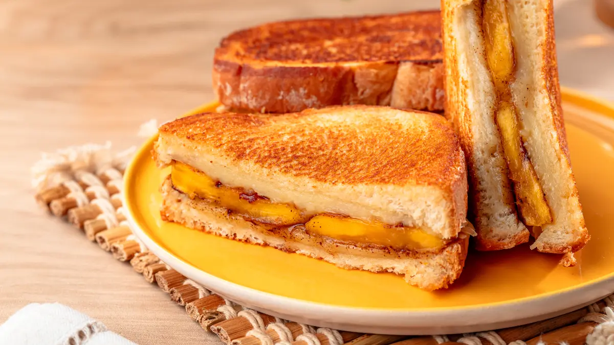 Misto quente de Queijo com Banana