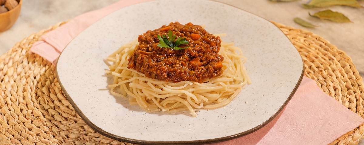 Molho para macarrão 100% vegetal