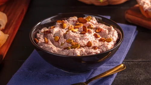 Mousse de Mortadela Italiana com Pistache
