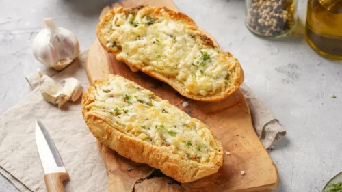 Pão de Alho Apimentado com Páprica