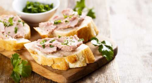 Patê de Salsicha de Pernil