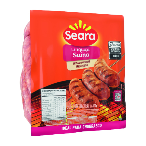 Linguiça de Suína Seara 600g