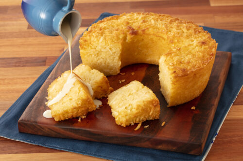 Bolo de macaxeira de liquidificador (norte)