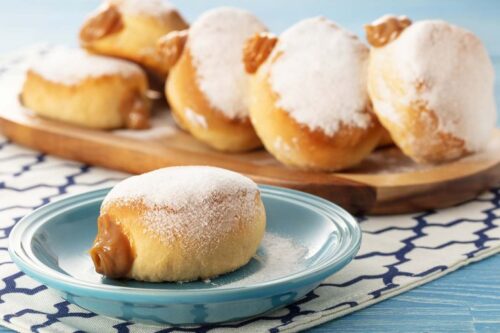 Bombolini de doce de leite