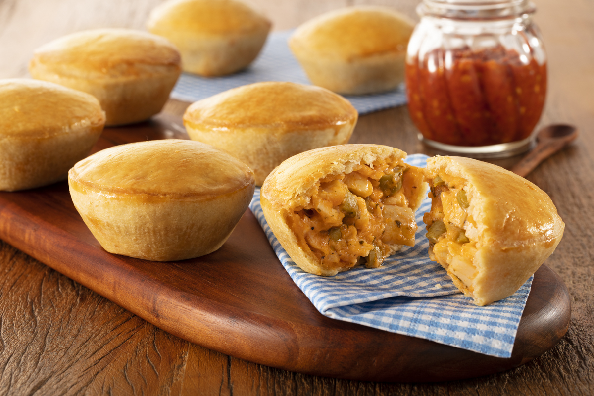 Empadinha de palmito