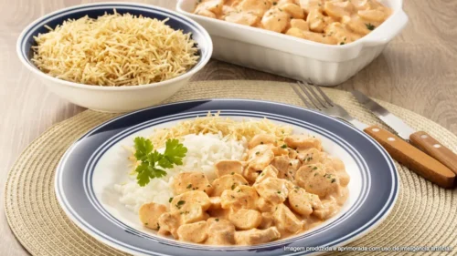 Estrogonofe de frango