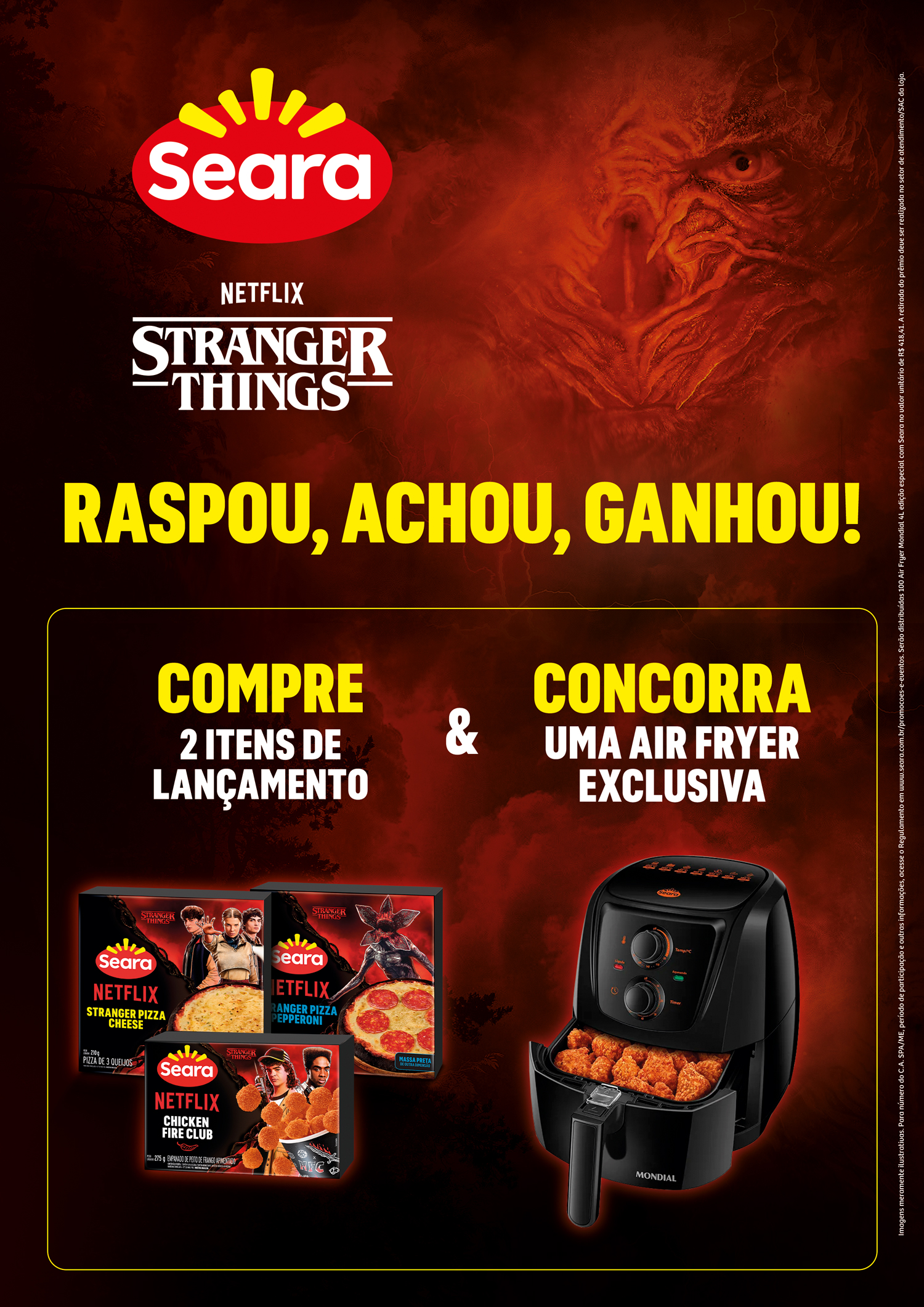 Raspou, achou, ganhou!