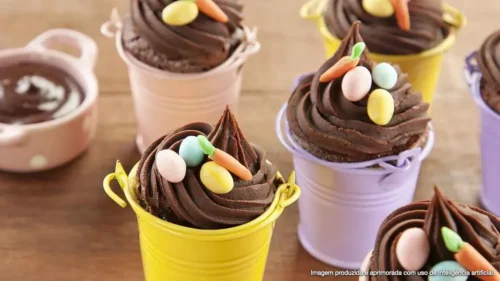 Bolinho Surpresa de Chocolate
