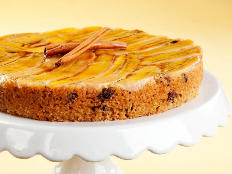 Bolo Integral de Banana e Aveia