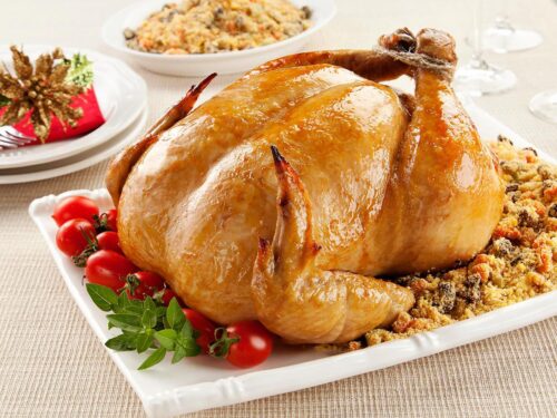 Fiesta Seara Assado com Farofa de Legumes