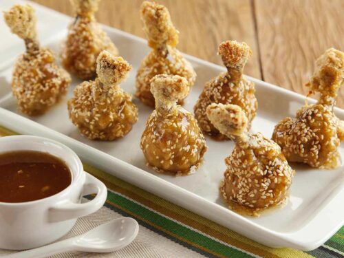 Coxinha da Asa Agridoce e Crocante