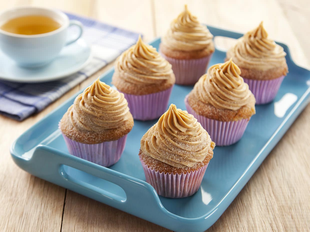 Cupcake Bolinho de Chuva com Doce de Leite