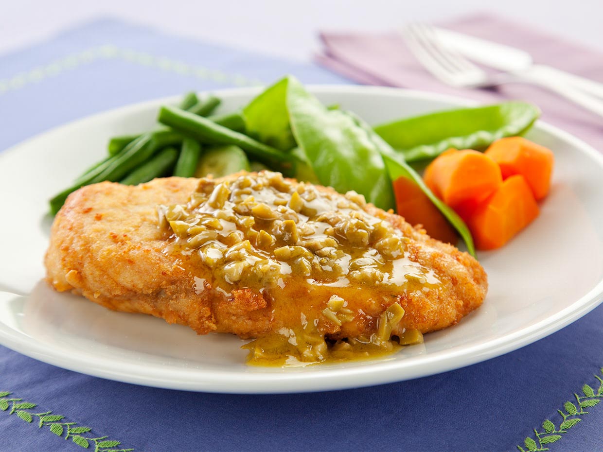 Frango à Picata de Azeitona Verde