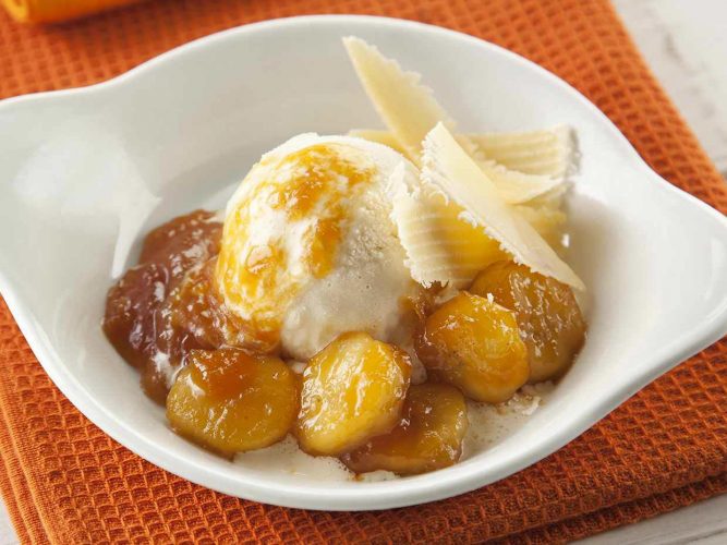 Sorvete de Banana e Queijo Parmesão