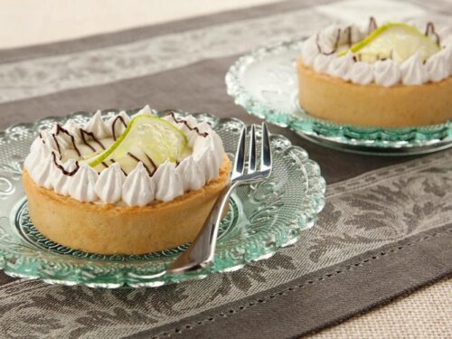 Torta de Limão com Creme de Avelã