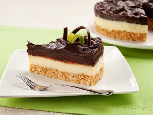 Torta de Limão com Ganache de Chocolate