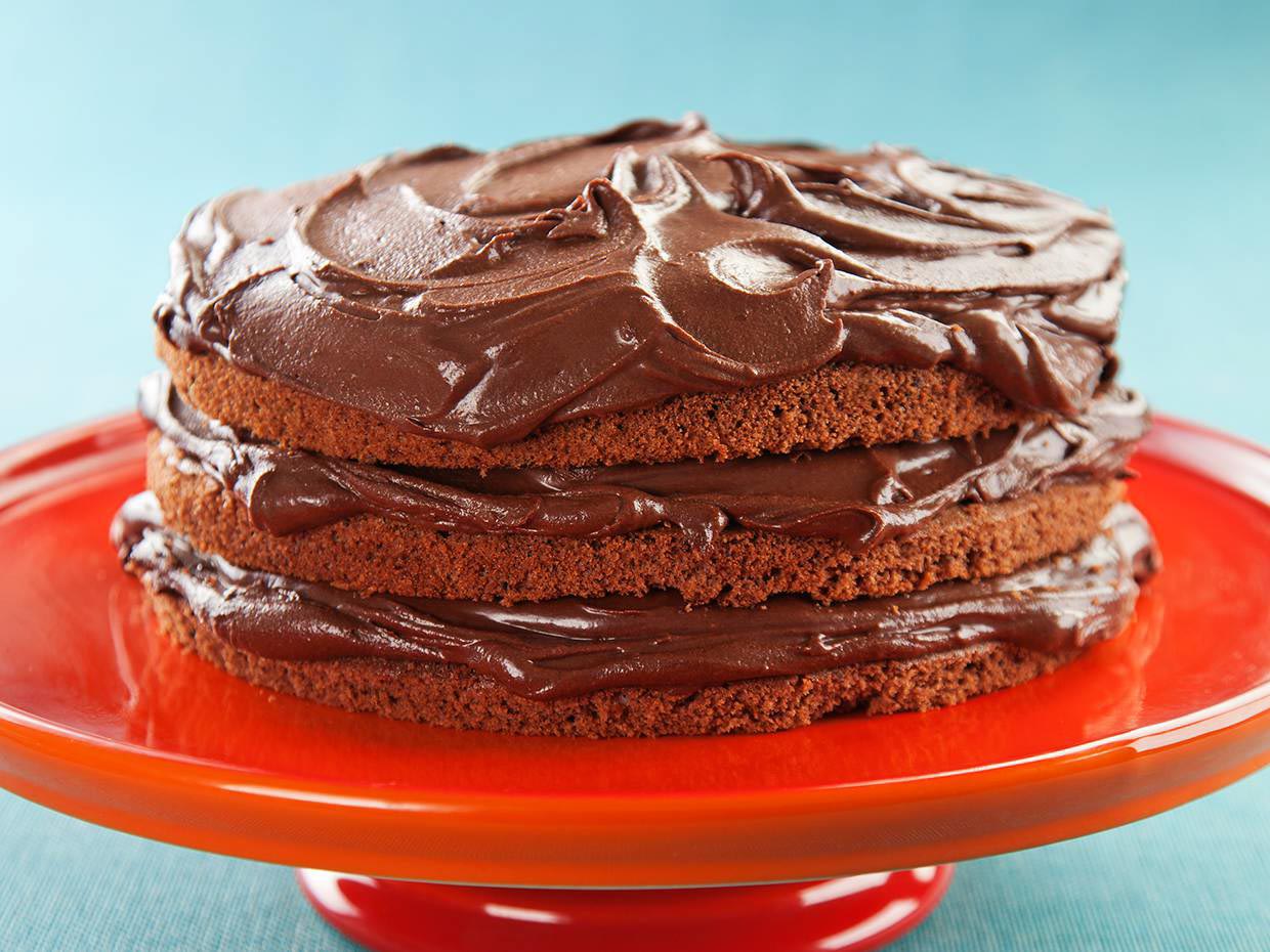 Bolo Trufado de Chocolate e Café