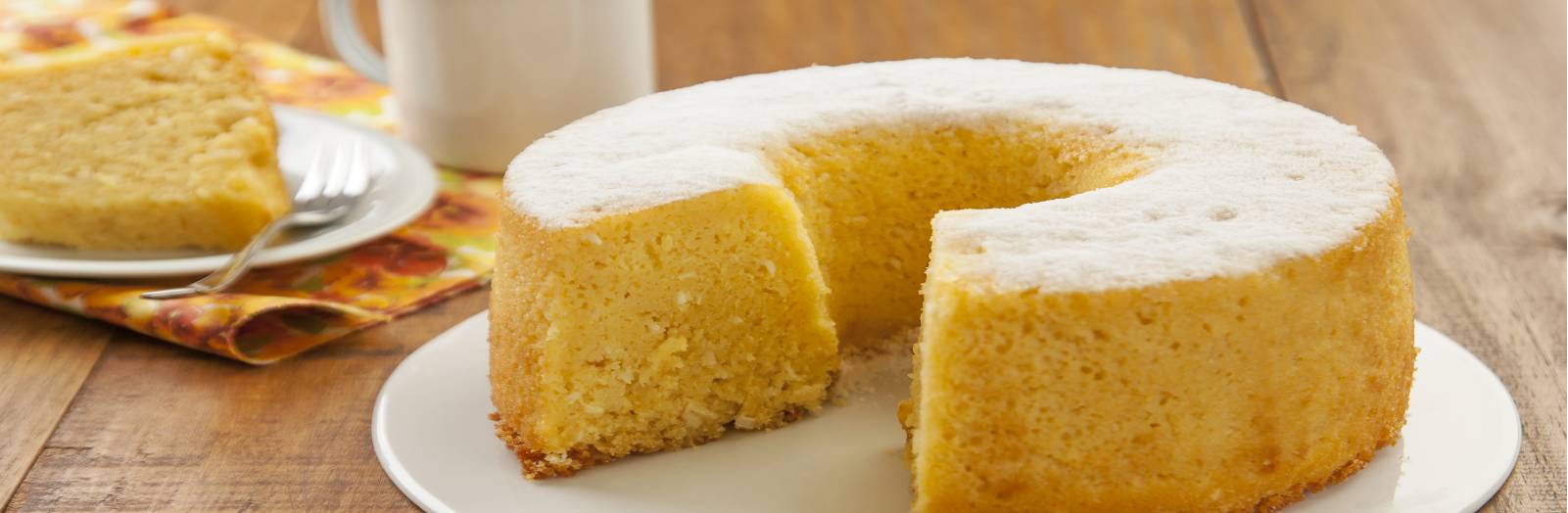 Sobremesa Bolo Cremoso de Milho