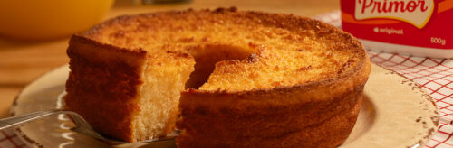 Sobremesa Bolo de Macaxeira