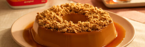 Sobremesa Pudim de Paçoca