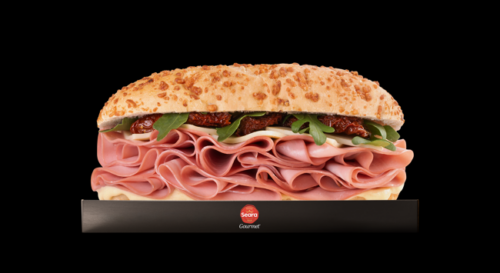 Panino Paulistano com Mortadela Italiana 471 SP Seara Gourmet  