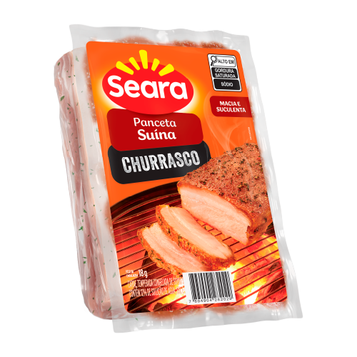 Panceta Suína Temperada Churrasco Seara